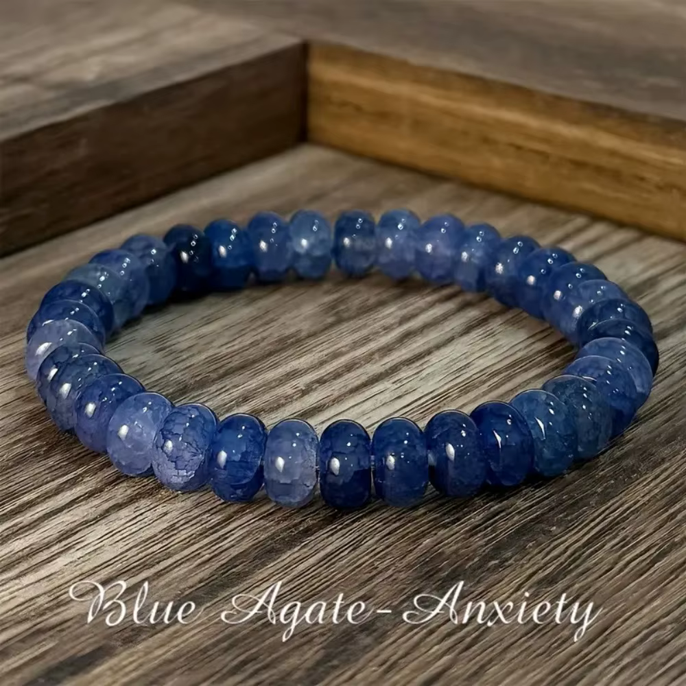 Bracelets multicolores en pierres de cristal pour femmes et hommes