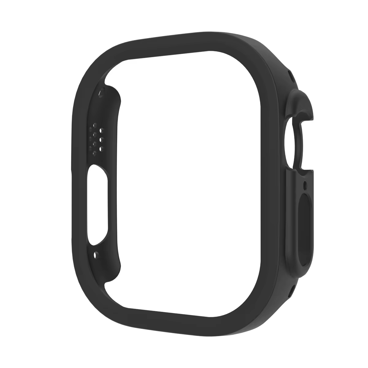 Housse mate pour Apple Watch Ultra 2 49mm, boîtier rigide PC antichoc, bord de protection, iWatch série Ultra 49mm, accessoires
