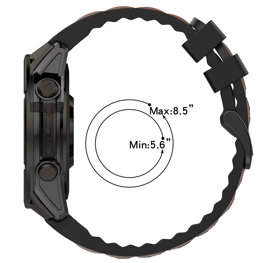 Bracelet de montre 22 26MM pour Garmin Fenix 8 Pro E 5 5X 6 7 7X Pro/Tactix 8/EPIX Gen 2