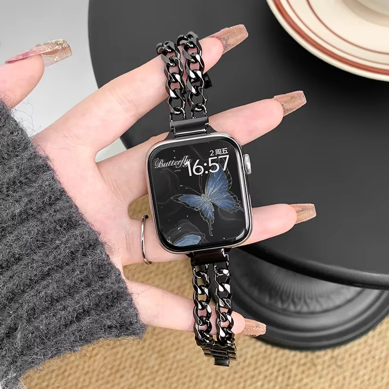Bracelet à maillons pour Apple Watch
