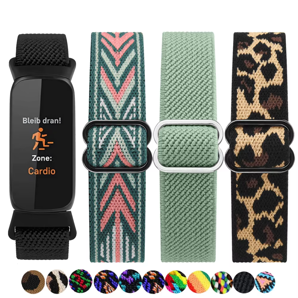 Bracelet de montre élastique pour Fitbit Luxe