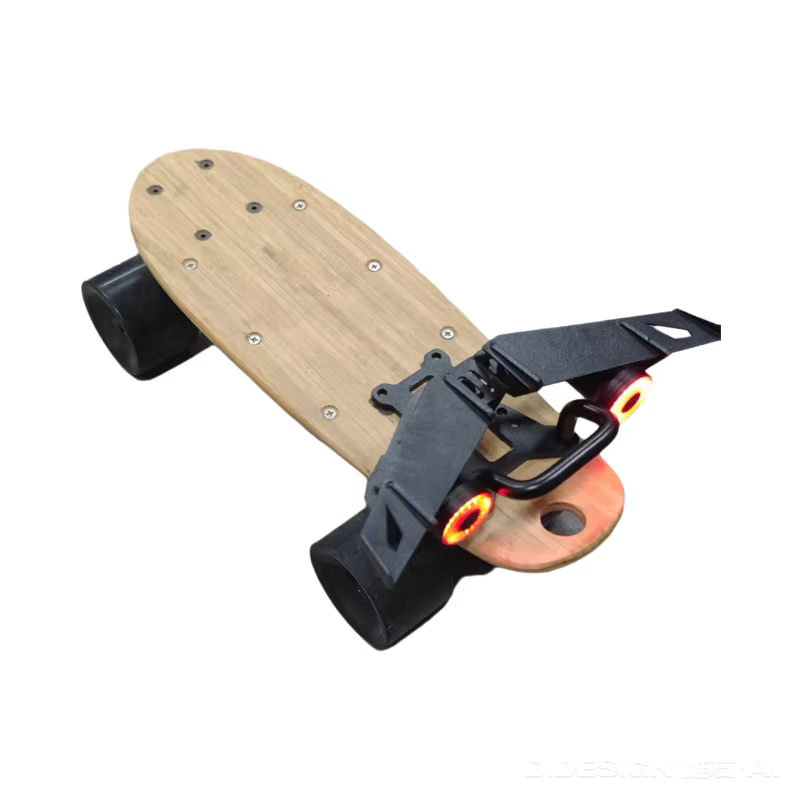 Accessoires électriques de skateboard à quatre roues, feux arrière de skateboard, feux de freinage, feux de poignée, mains courantes, feux de skateboard