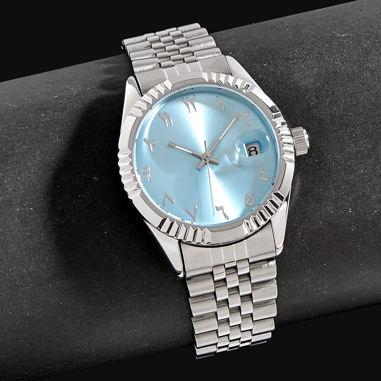 Montres arabes bleues pour bébé