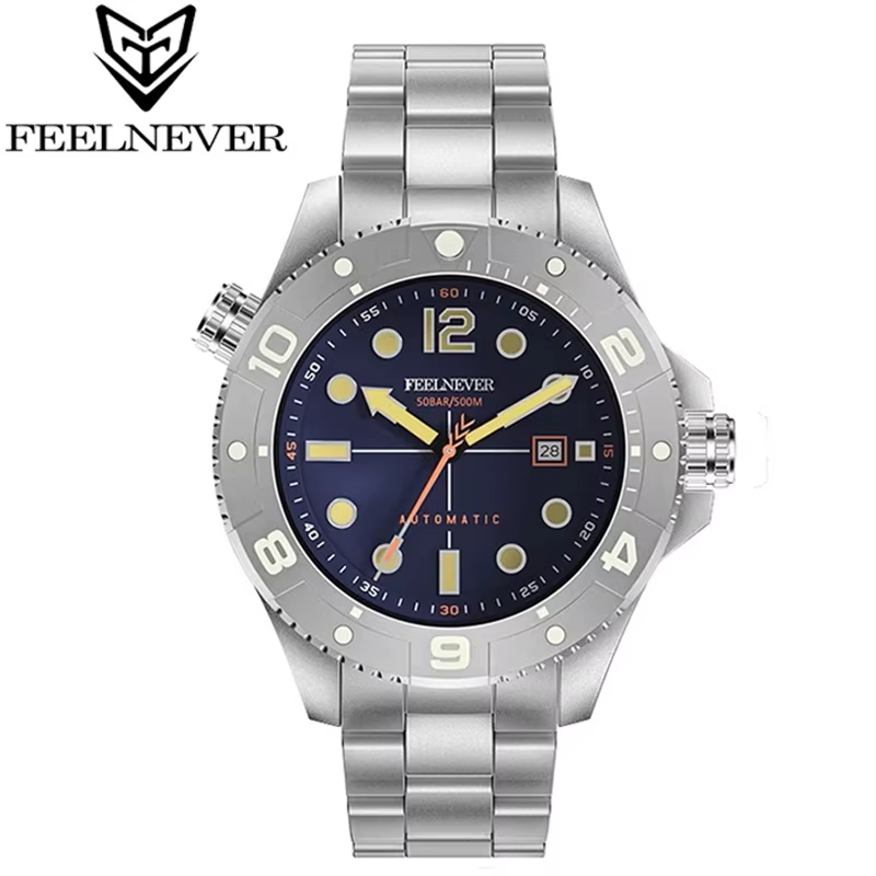 Top marque de luxe montre mécanique Profession Sport décontracté en acier inoxydable automatique montres pour hommes