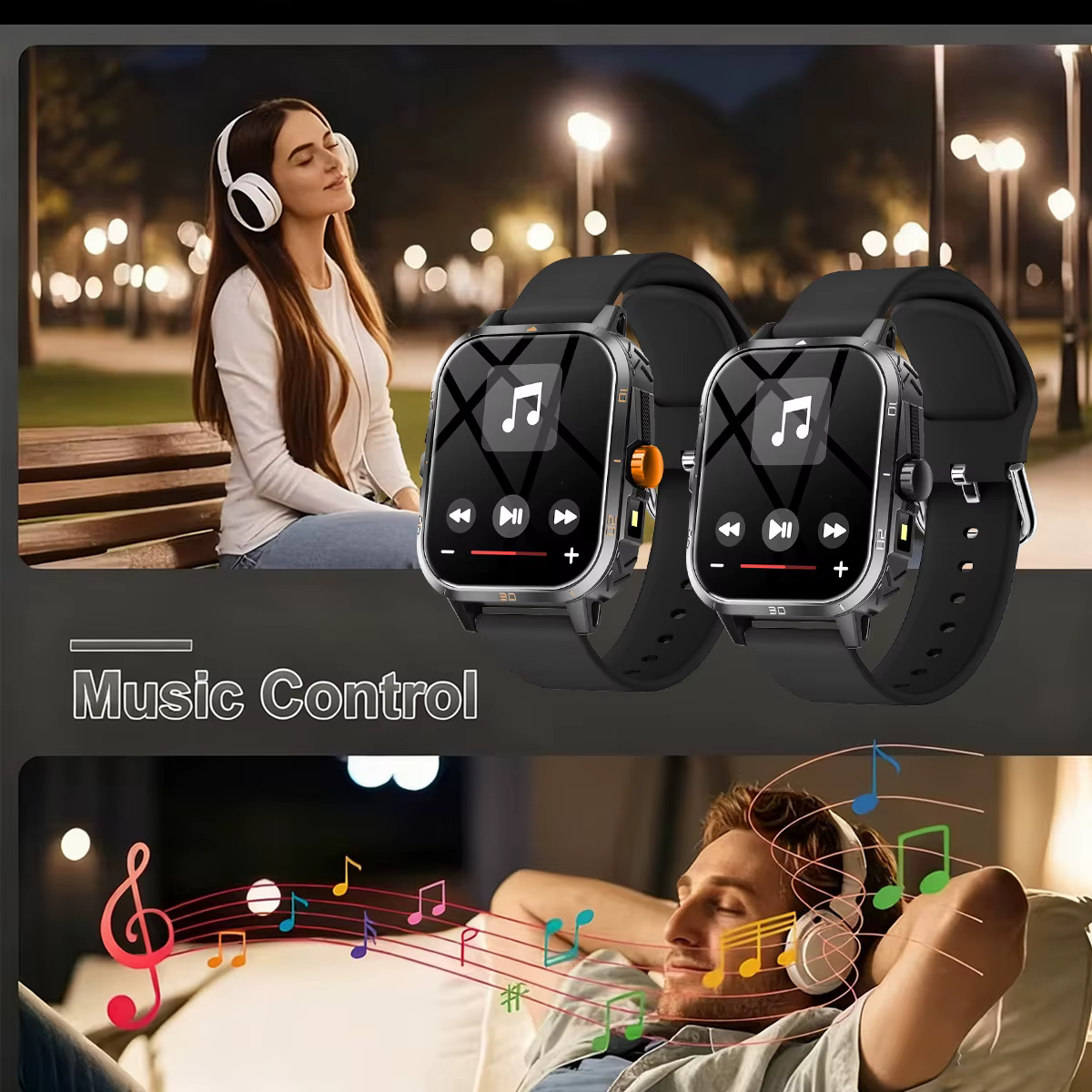 Nouvelle Montre Connectée 2026 avec Appel Bluetooth Sans Fil