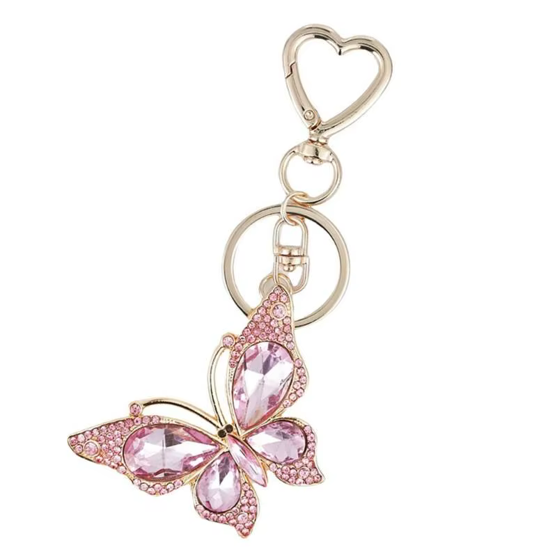 39BD petit ornement breloque à mode, accessoire papillon Unique pour le quotidien