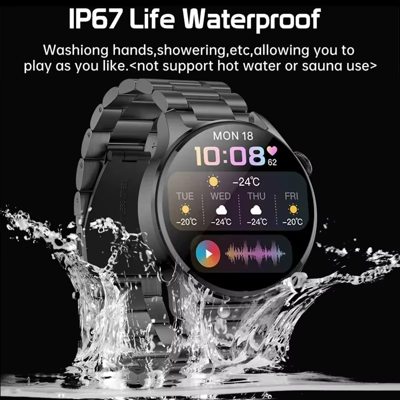 Montre connectée 2026 Watch 5 Pro avec suivi GPS
