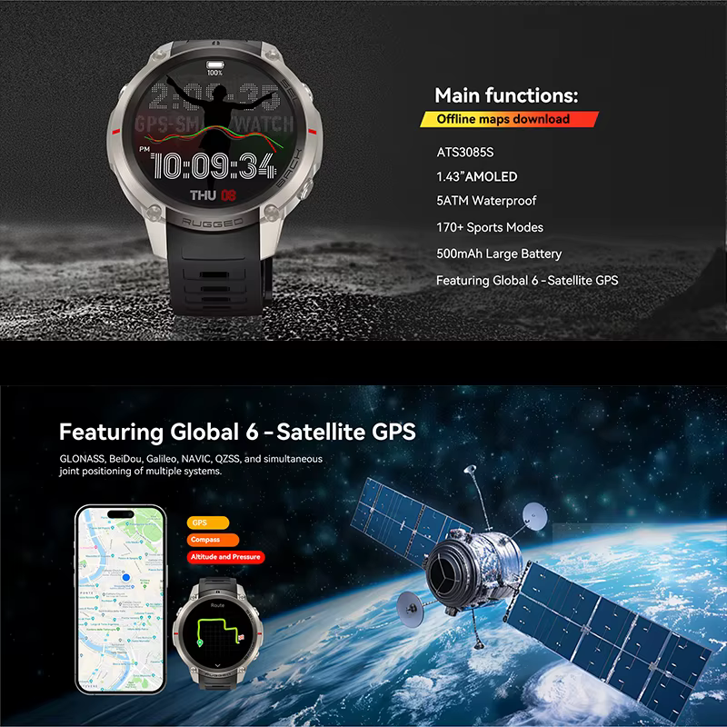 Montre connectée d'extérieur 1