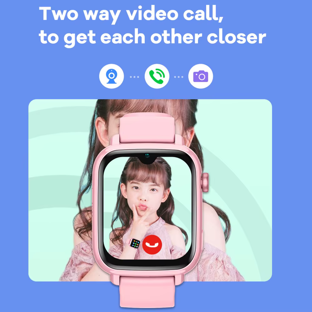 Montre connectée pour enfants 4G LTE