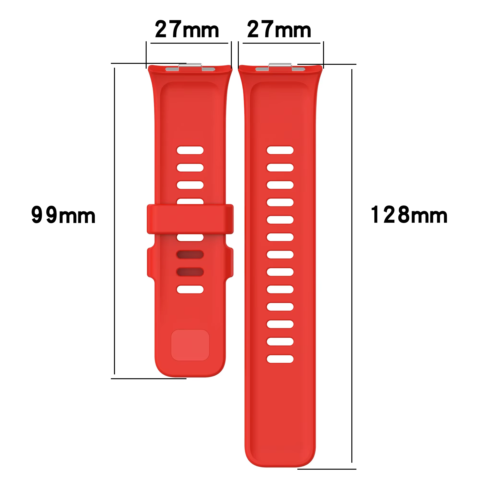 Bracelet en Silicone Original pour montre connectée Redmi 4 5 6