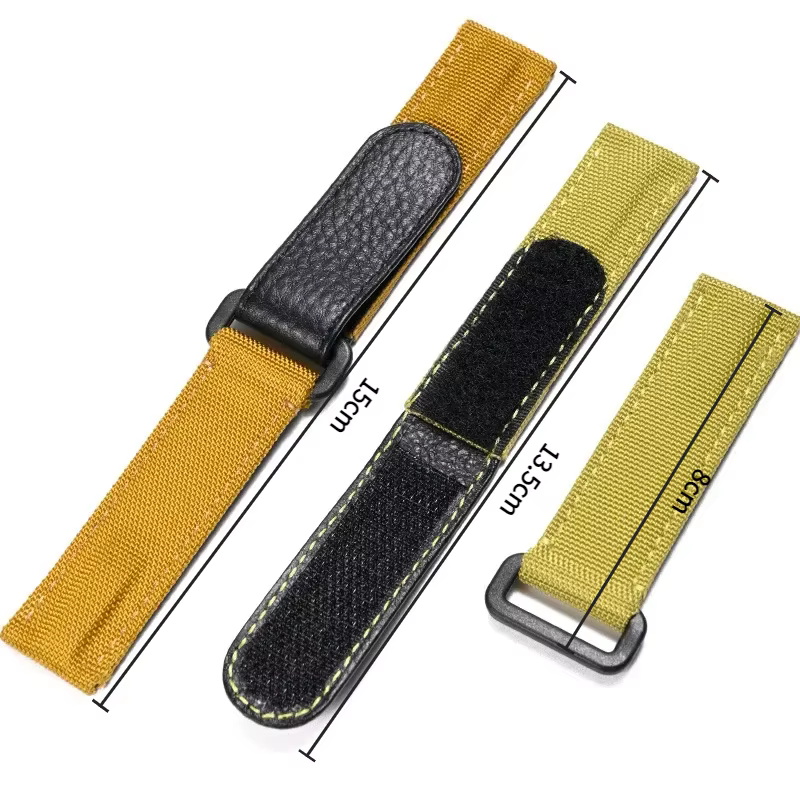 Bracelet de montre Velcro en nylon pour DayRequiSUB Rolex SeATM CASIO Tissot