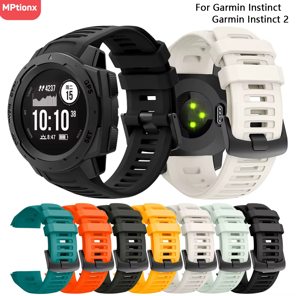 Bracelet de montre en Silicone de 22mm