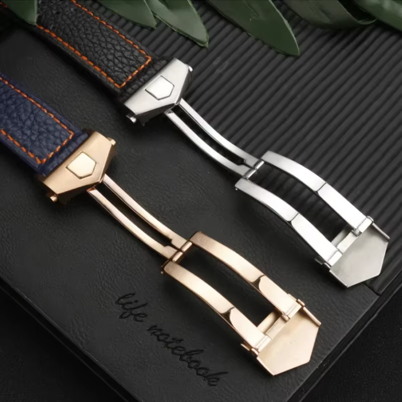 Bracelet de montre en cuir véritable 22mm