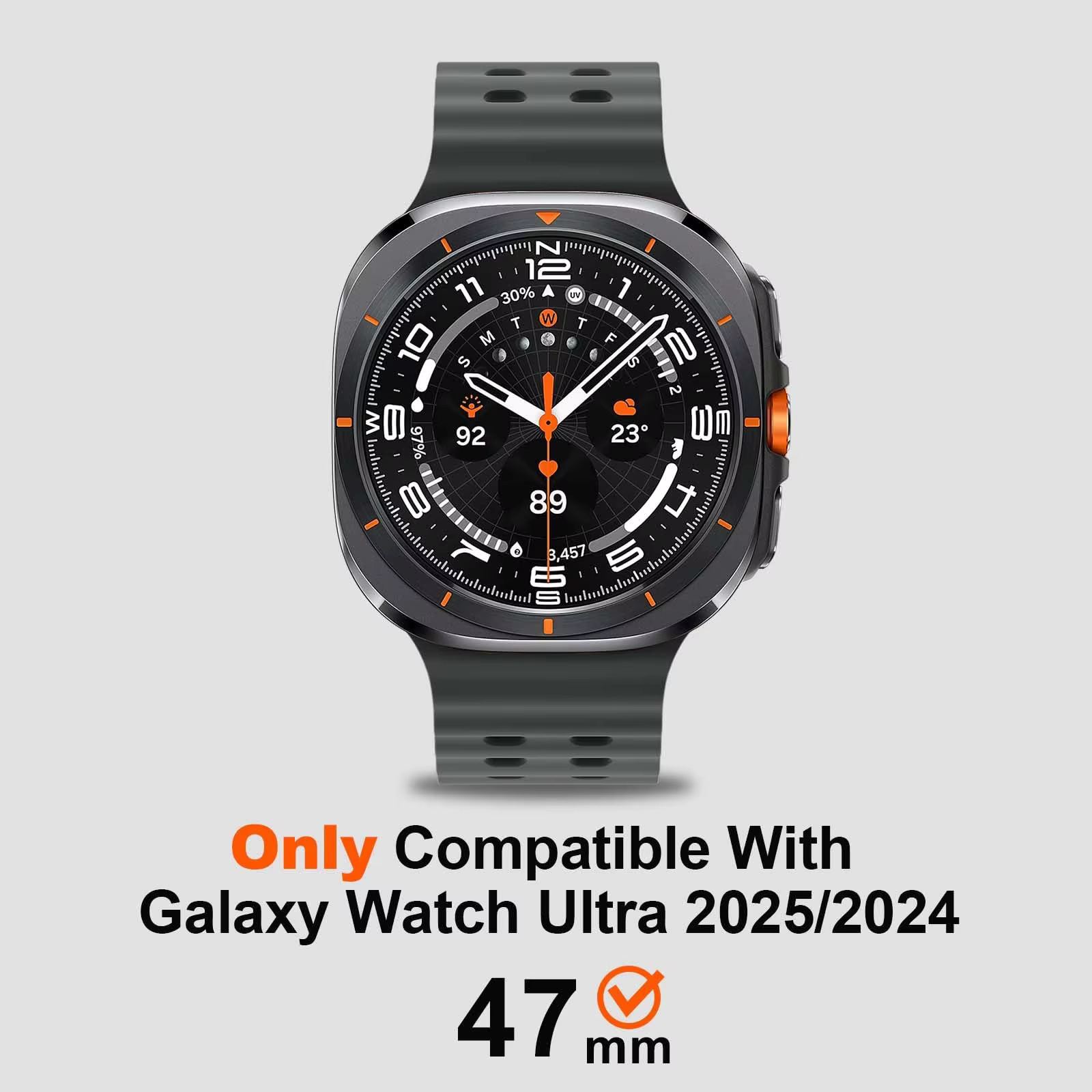 Coque métallique anti-chute pour Samsung Galaxy Watch 8 44mm Ultra 2025 47mm