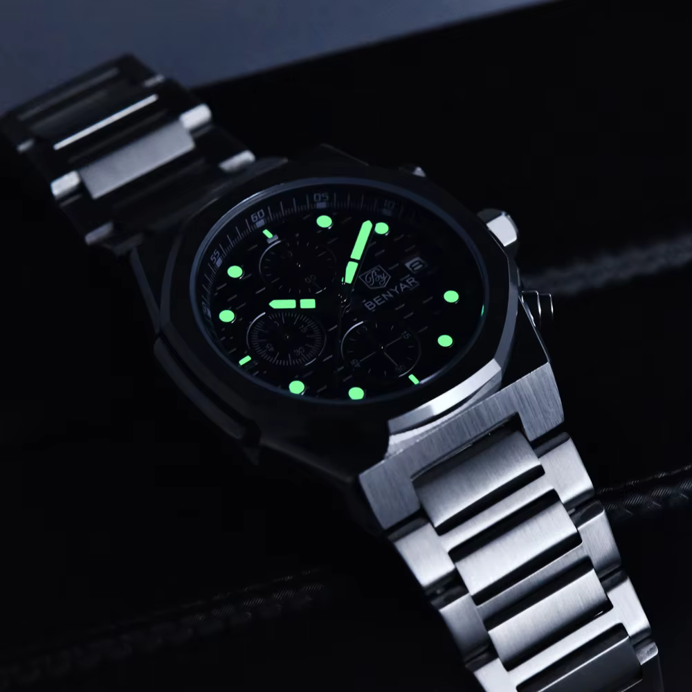 BENYAR – montre-bracelet à Quartz pour hommes