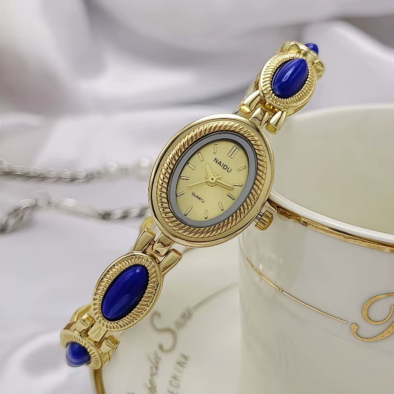 2025 Top marque de luxe ovale or femmes montres dames