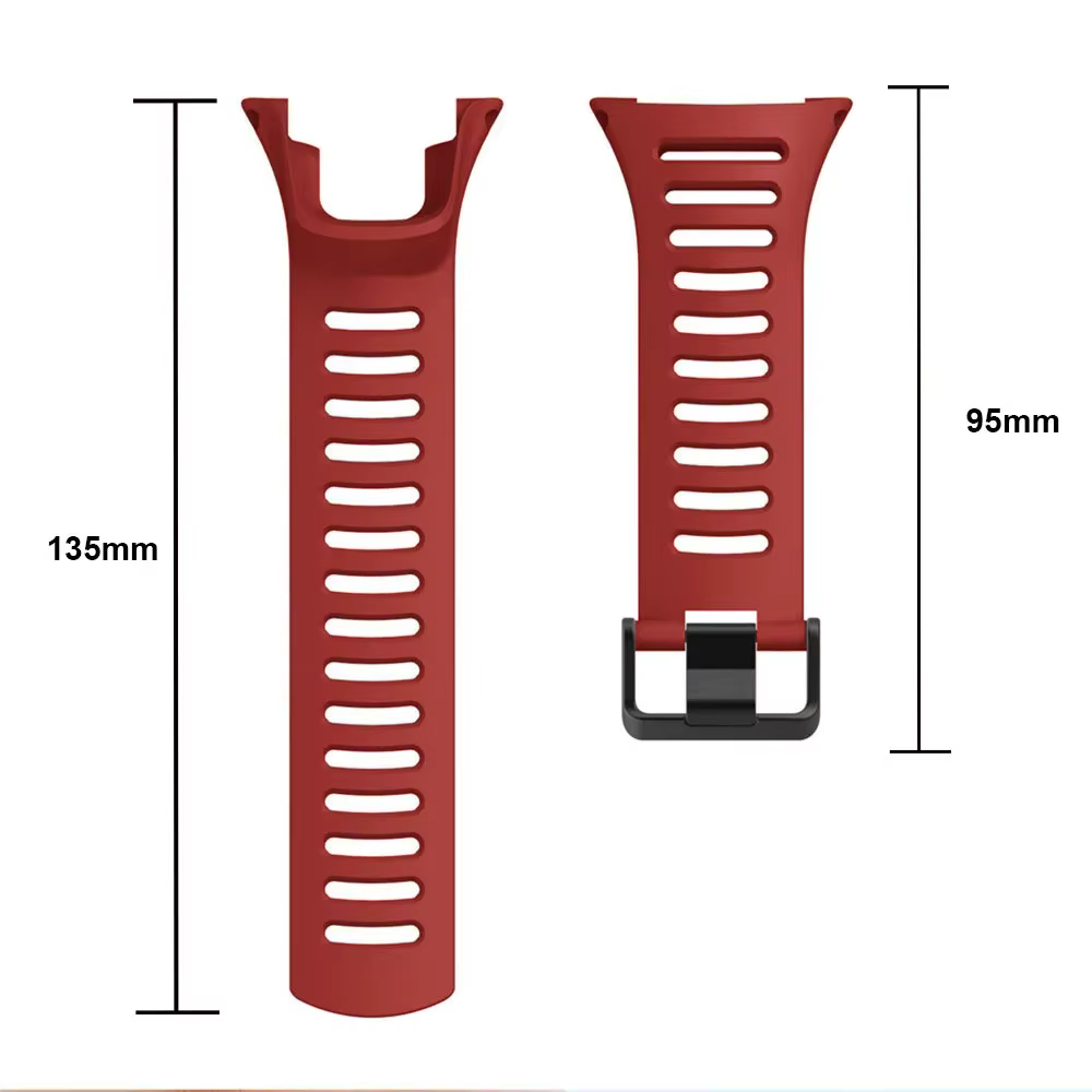 Compatible avec SUUNTO Ambit 1/2/3/2S/2R/3P/3S/3R bracelet de Sport en Silicone TPU souple accessoires