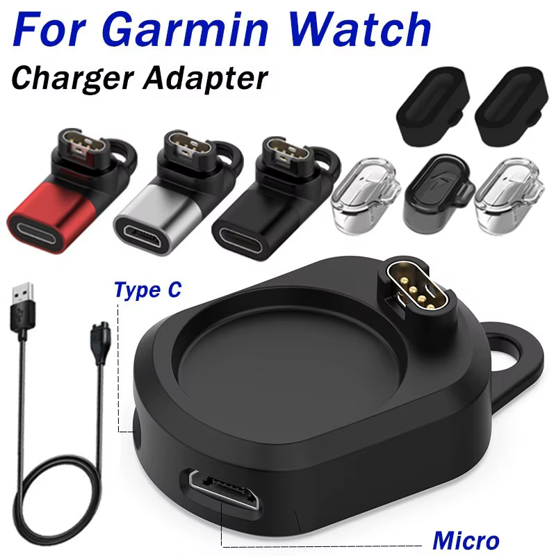 Adaptateur de chargeur de Type C pour Garmin Fenix 7 6 5 7X Forerunner 955 935 255