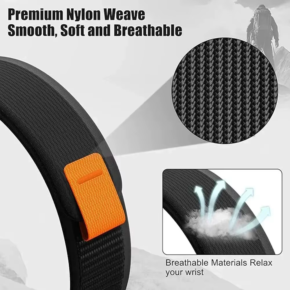 Bracelet en Nylon pour montre Huawei 5 GT6-5 Pro