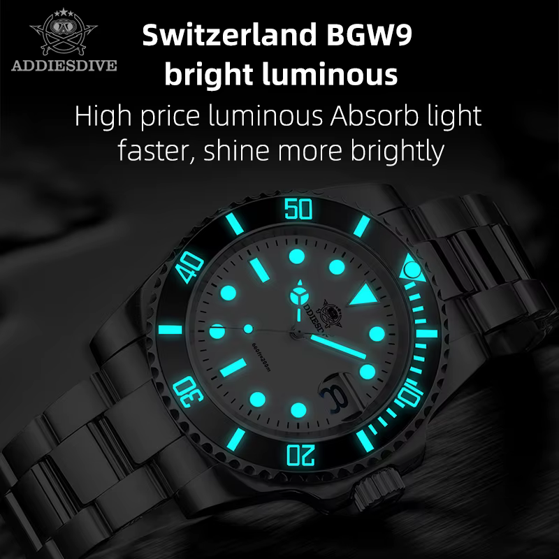 ADDIESDIVE – montre à Quartz de luxe pour hommes