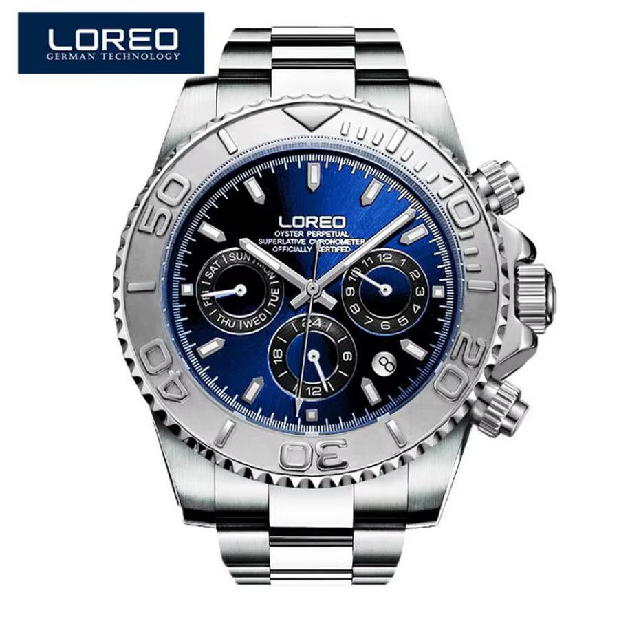 LOREO – montre mécanique automatique pour hommes