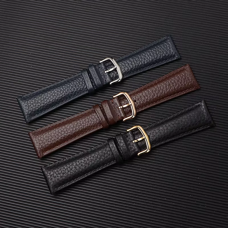 Bracelet de montre en cuir véritable