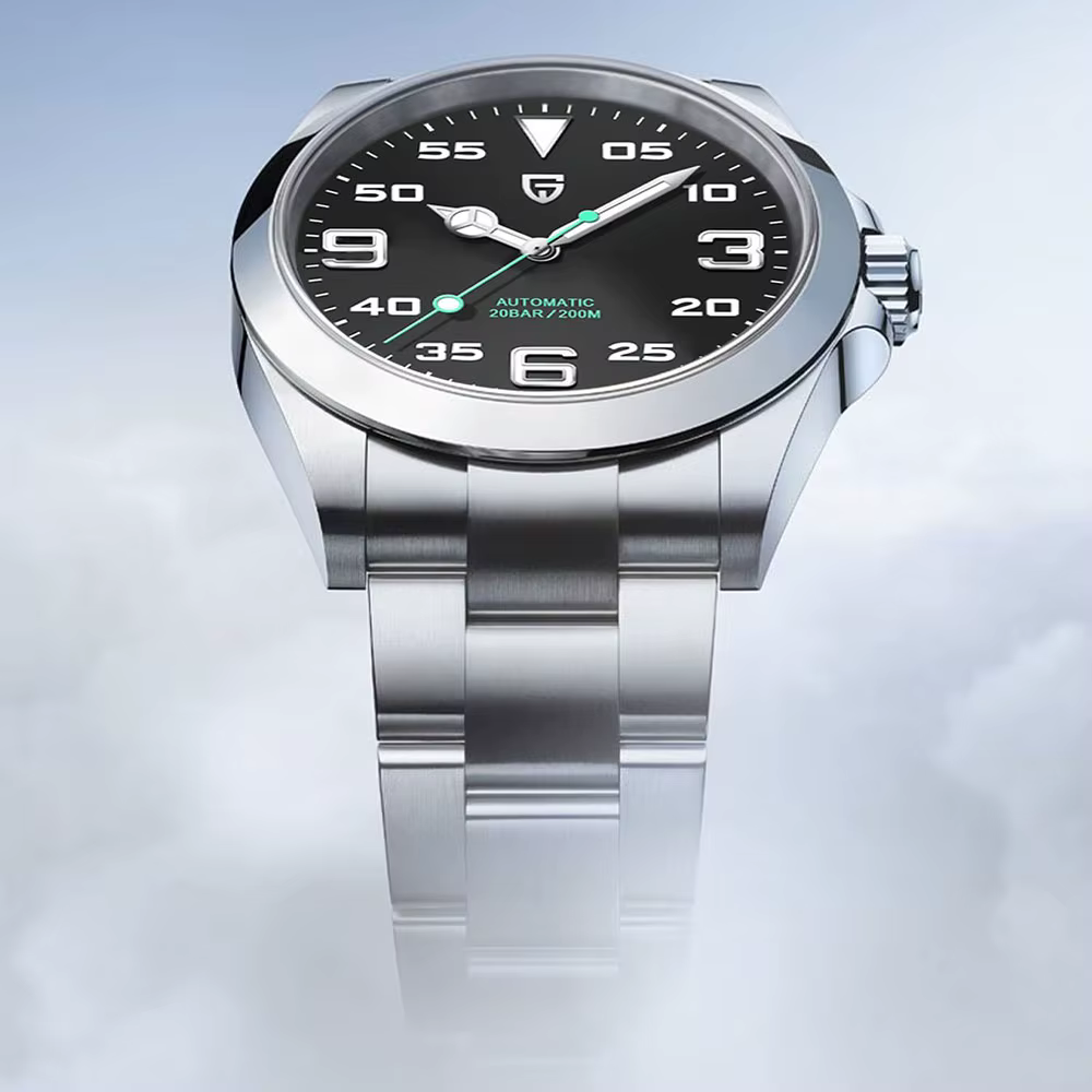 PAGANI DESIGN montre de marque supérieure pour hommes 20bar montres mécaniques étanches classique de luxe verre saphir