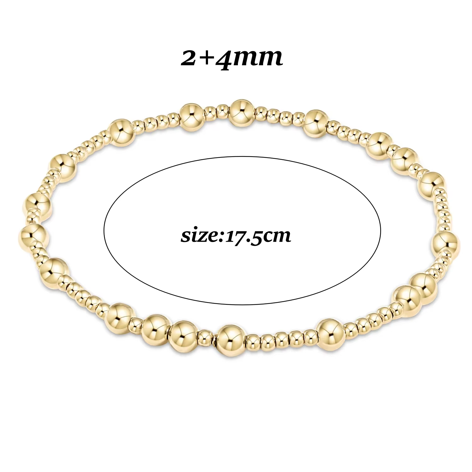 Ensemble de bracelets perlés dorés style bohème Vlen, faits à la main, bijoux fantaisie épais et tendance pour cadeau de mariage ou d'anniversaire