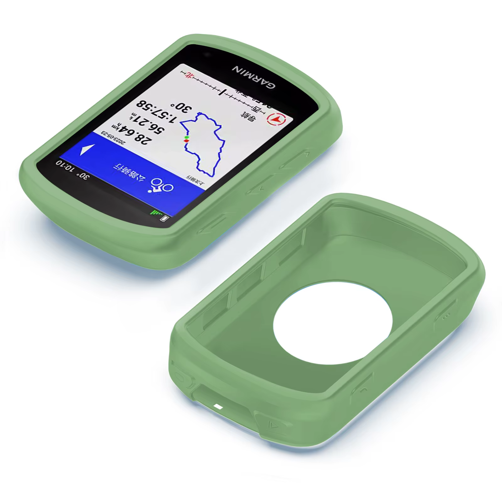 Garmin EDGE 540 840 étui GPS ordinateur de vélo housse en Silicone coque de protection en caoutchouc odomètre + Film HD