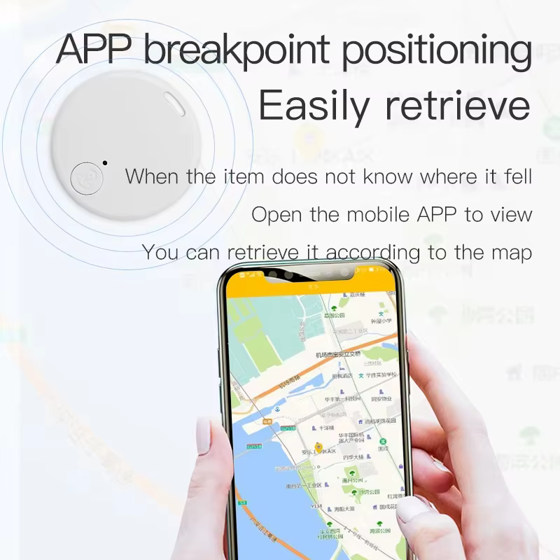 Nouveau Mini Traceur GPS Bluetooth 5.0 Anti-Perte Dispositif de Suivi GPS pour Voiture Localisateur Intelligent iOS Android Accessoire 2026