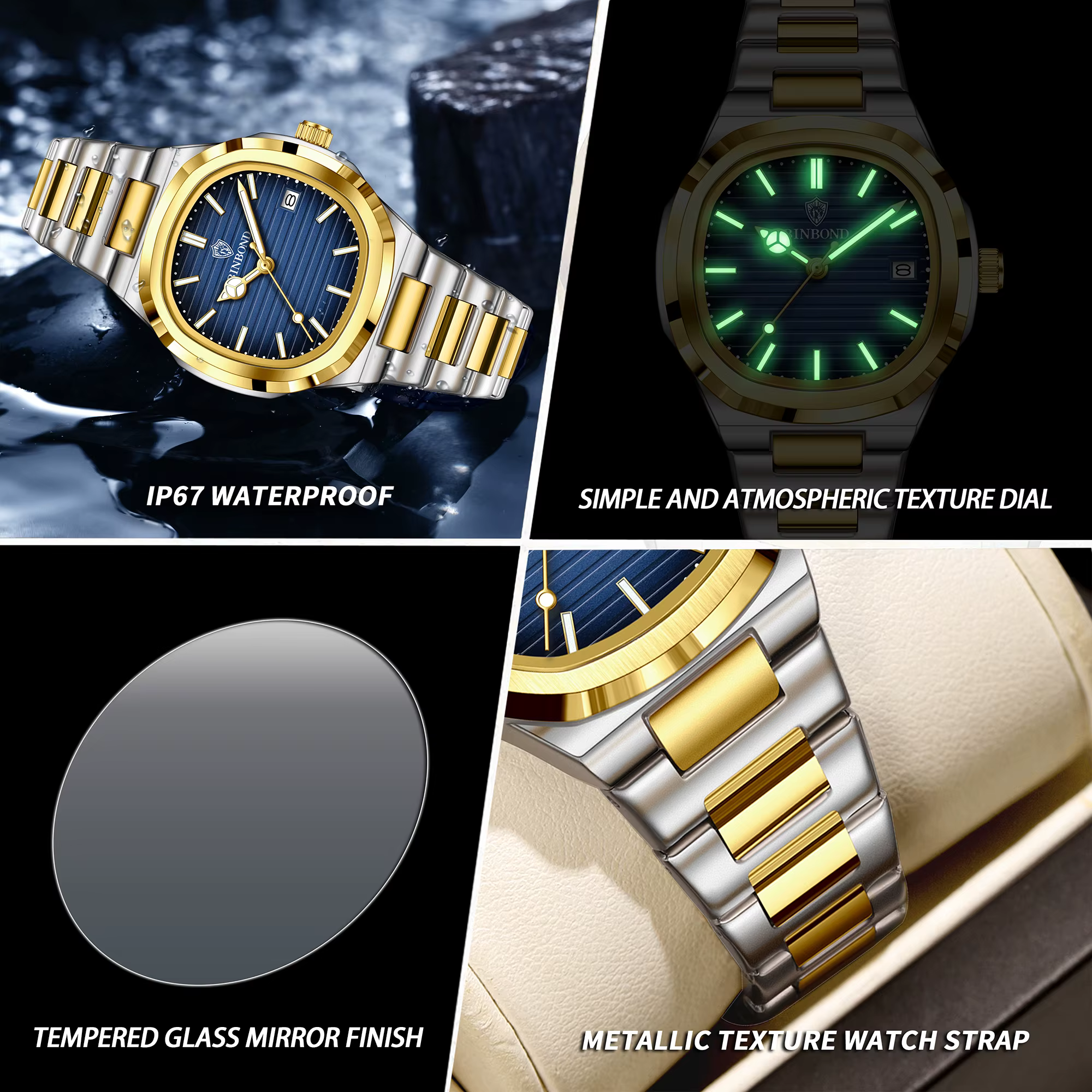 Montre femme BINBOND durable