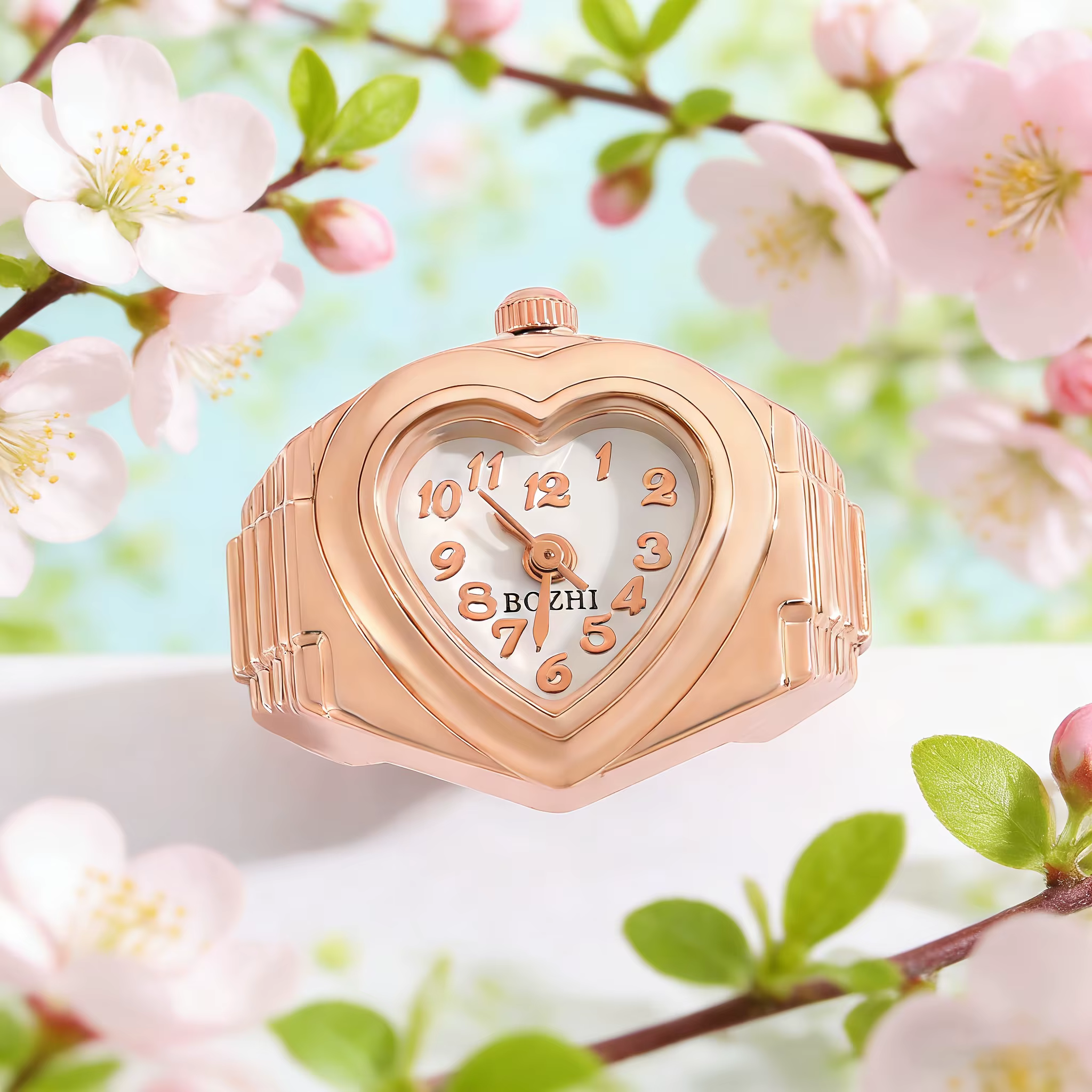 Nouvelle montre à cadran en forme de cœur