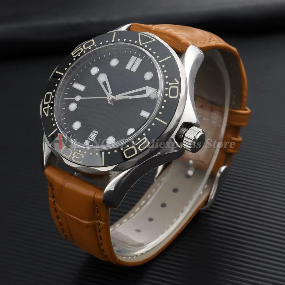 Bracelet de montre en cuir véritable