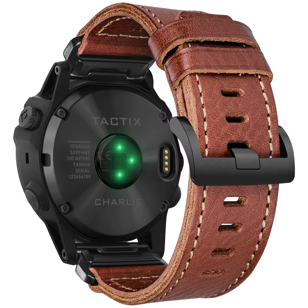 Leathe – bracelet de montre pour Garmin Quickfit