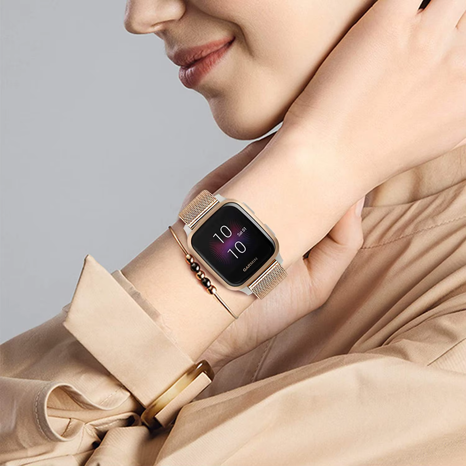Bracelet pour montre connectée Garmin Venu Sq 2 Music