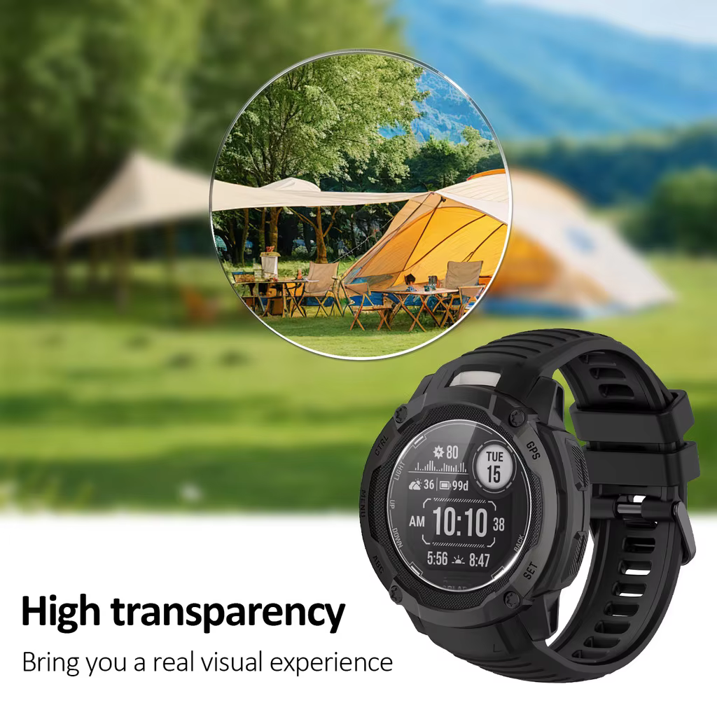 Protecteur d'écran en verre trempé pour Garmin Instinct 2X