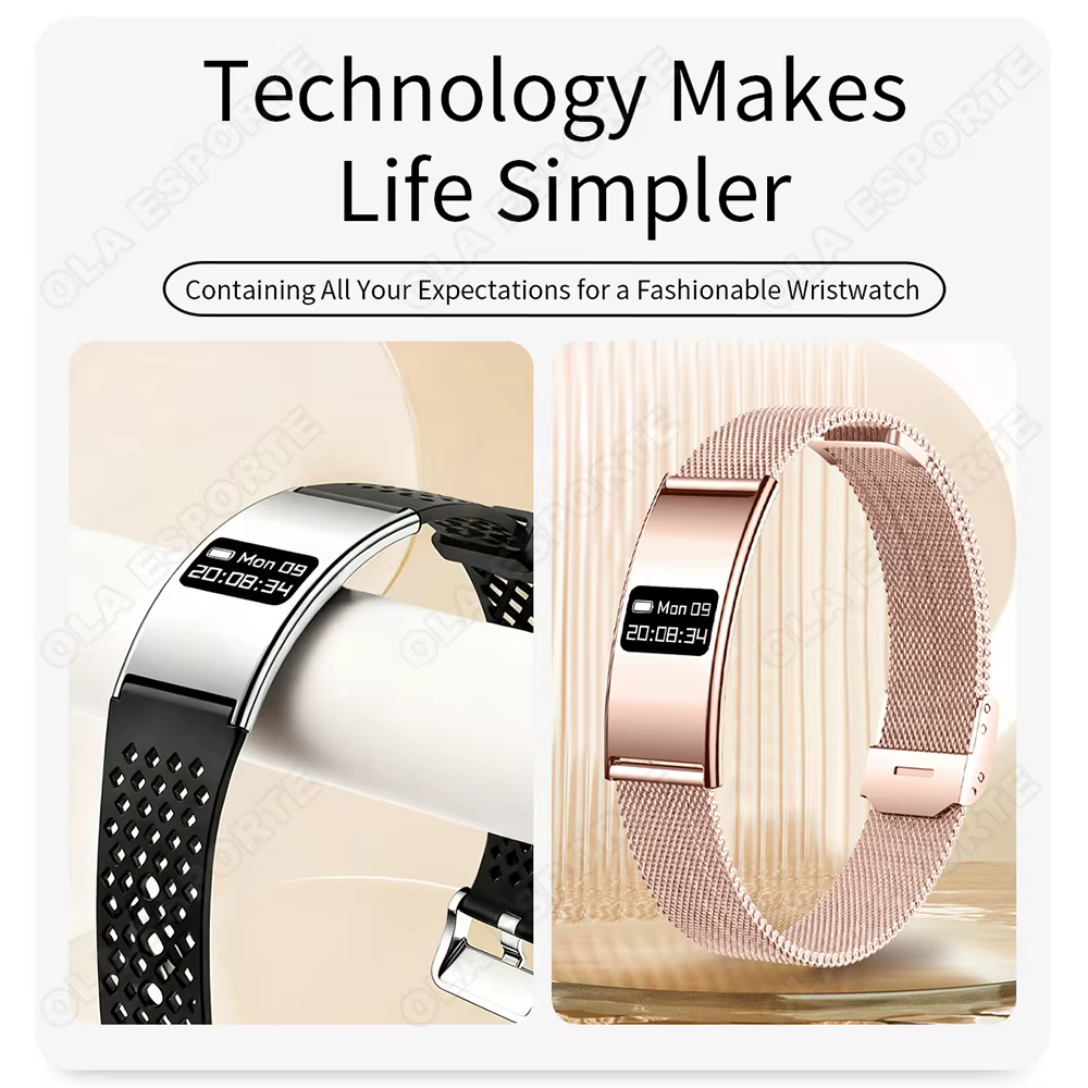 Nouvelle montre connectée ultra-fine pour hommes