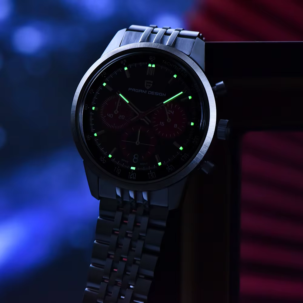 PAGANI DESIGN – montre à Quartz pour hommes