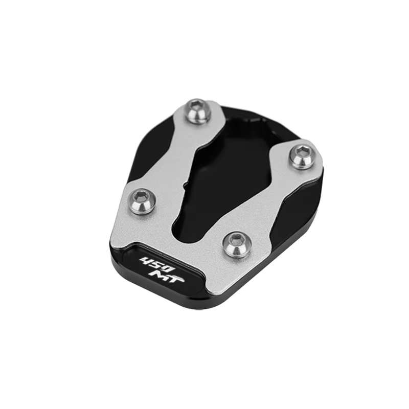 Pour CFMOTO 450MT MT450 CF 450 MT 2024 2025 accessoires de motos pied support latéral agrandisseur plaque Pad béquille Extension