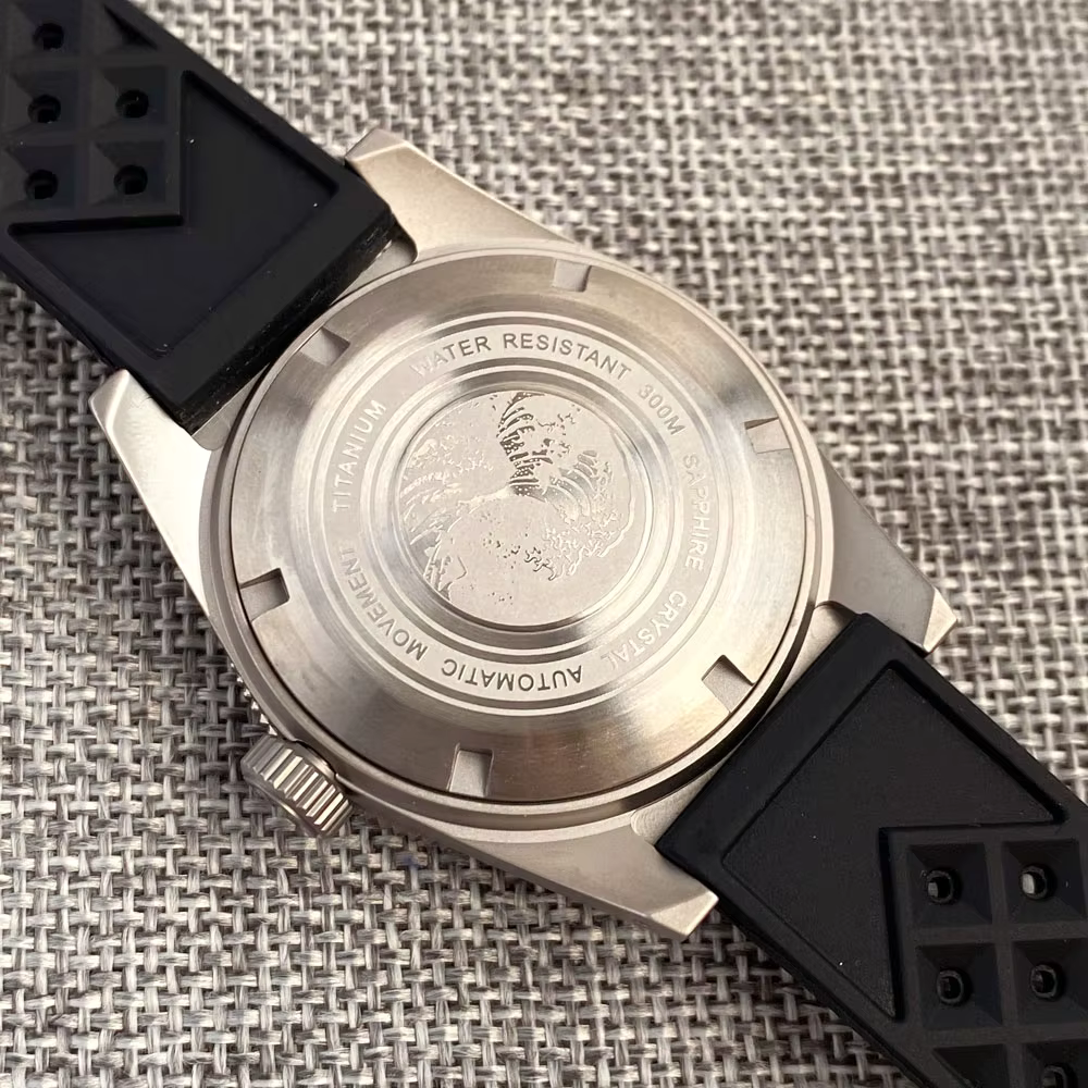 Tandorio-Montre MAS alimentée par plongée en titane pour homme