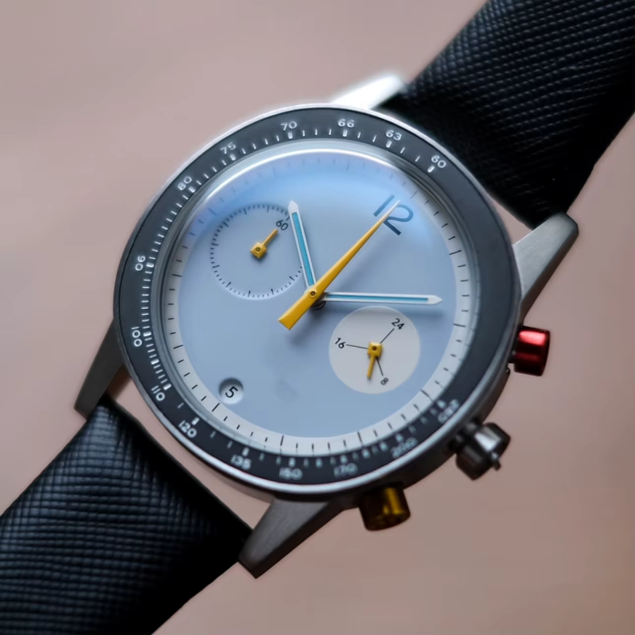 CILOA montre de sport ronde bleue pour hommes de haute qualité lumière luxe 2025 nouvelle marque cadeau véritable