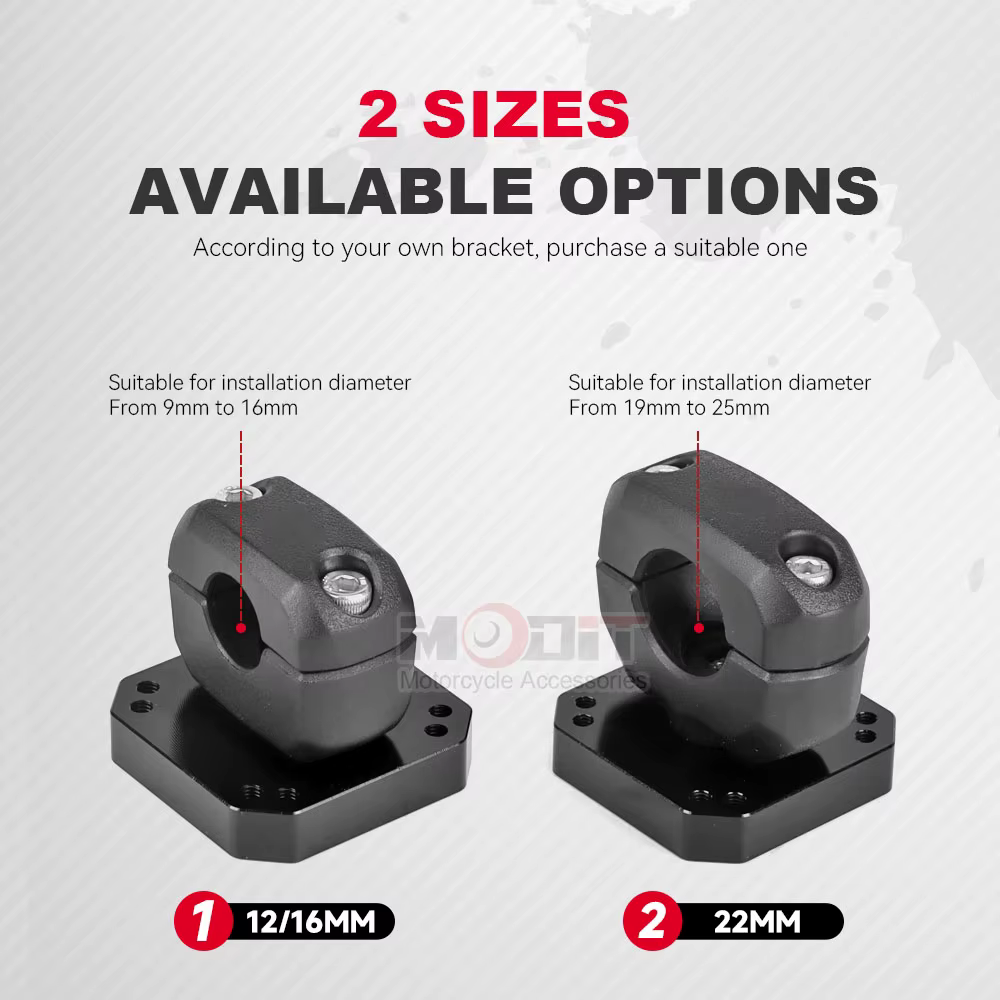 Pour 390adv 790adv 890ADV Adventure R S moto universelle 12mm 16mm 22mm support GPS Garmin