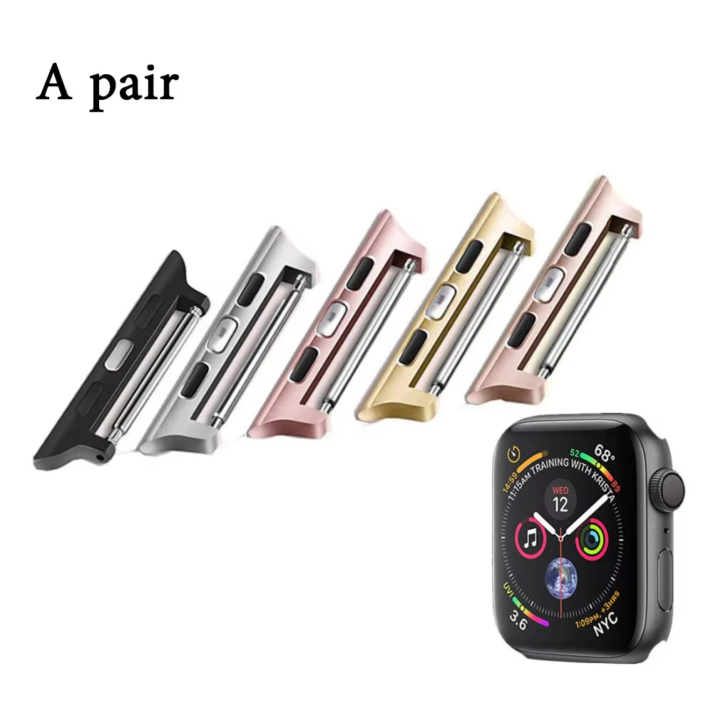 Connecteur métallique pour Apple Watch série 9 8 7 se 6 3