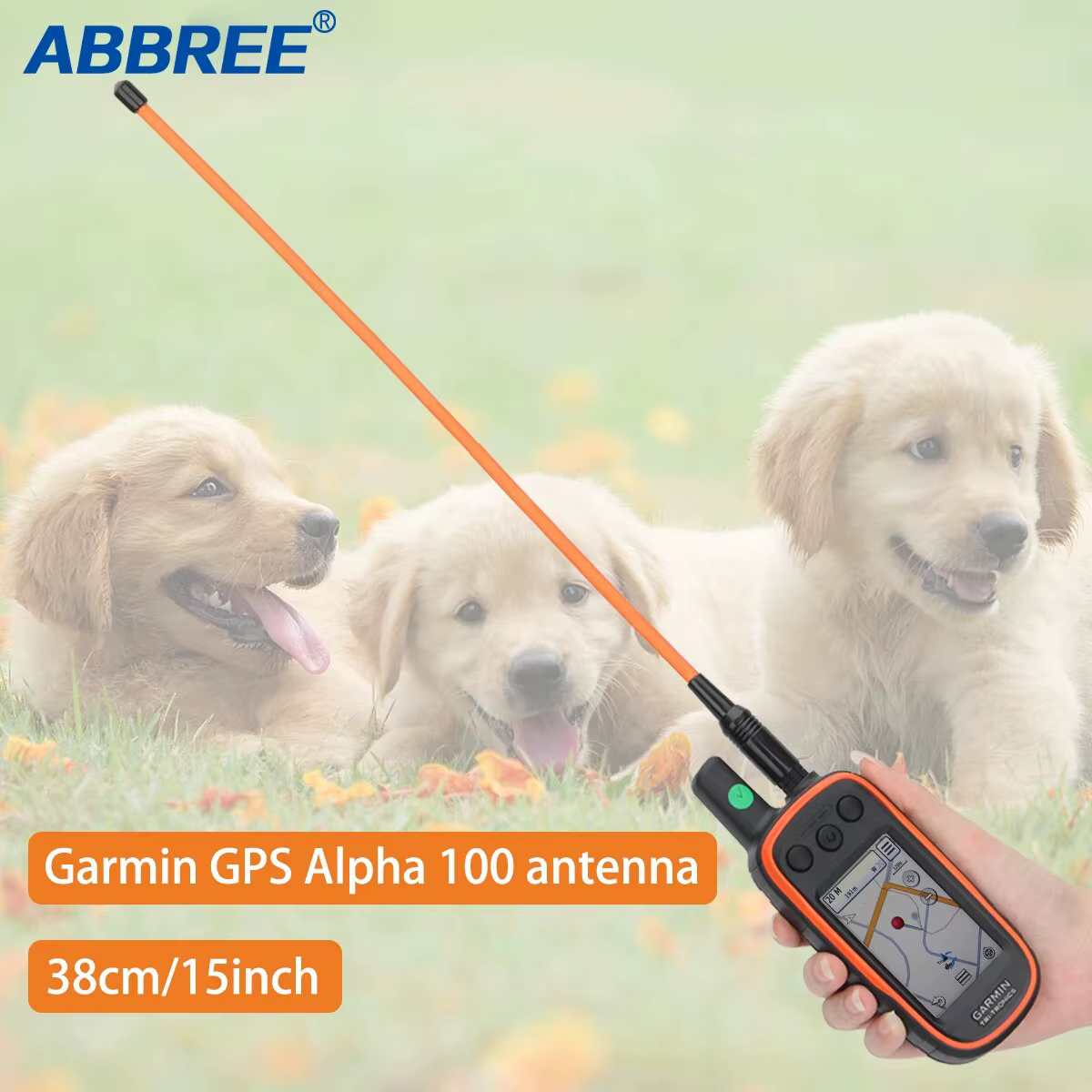 Antenne GPS 771 SMA-mâle Garmin GPS Alpha 38CM