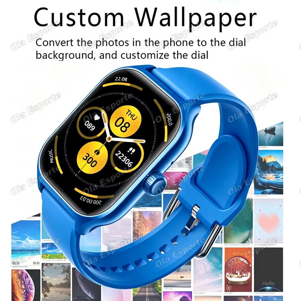 Montre connectée pour hommes et femmes
