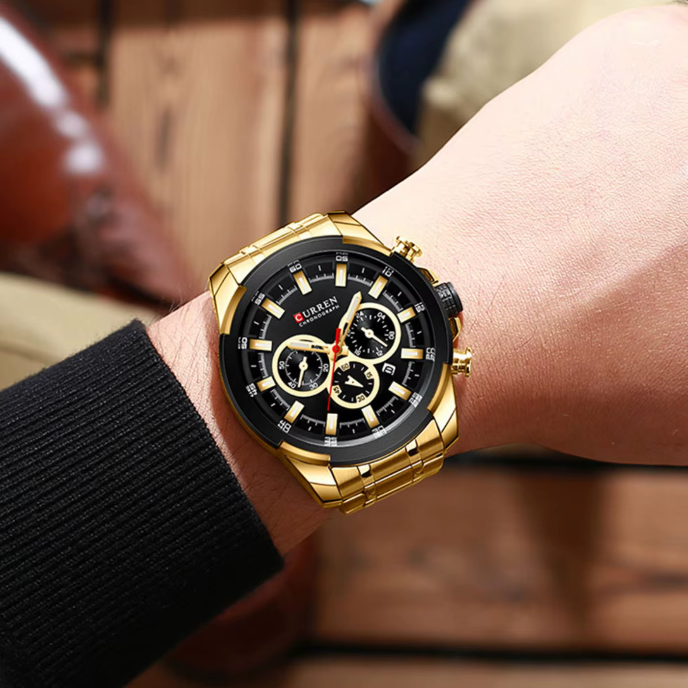 Montre à quartz CURREN pour homme