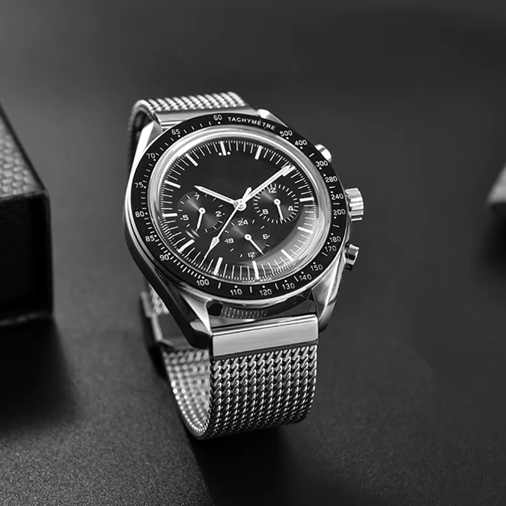 SWIMSHARK Bracelet de montre en métal tissé milanais 18-19-20-21-22 mm