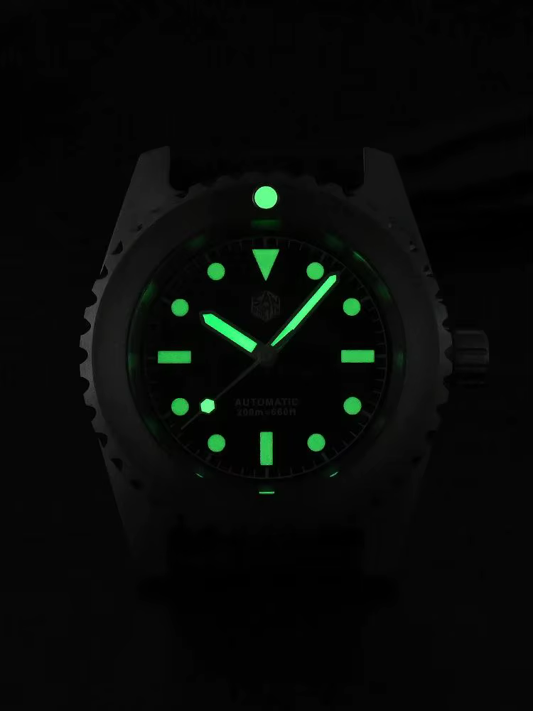 San Martin-Montre de Plongée Rétro pour Homme