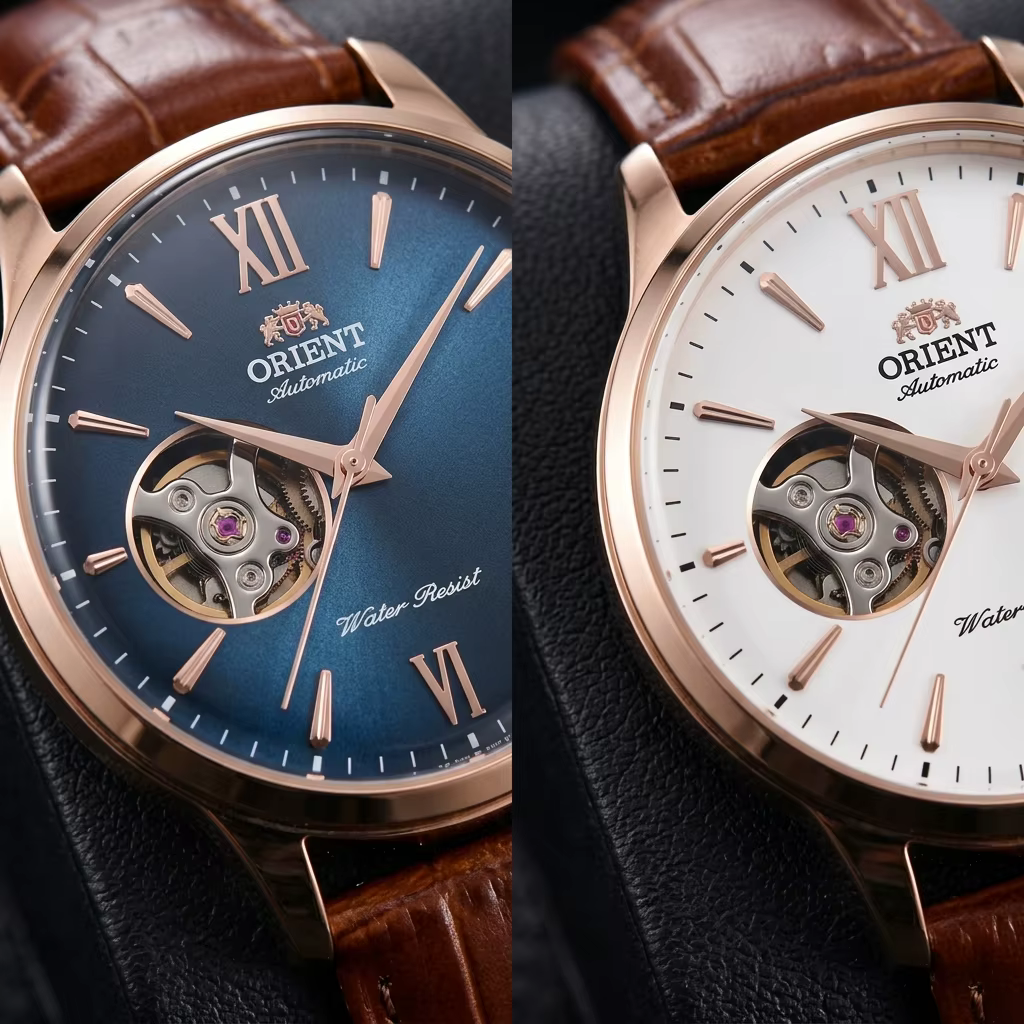 Montre automatique Orient Open Heart pour homme