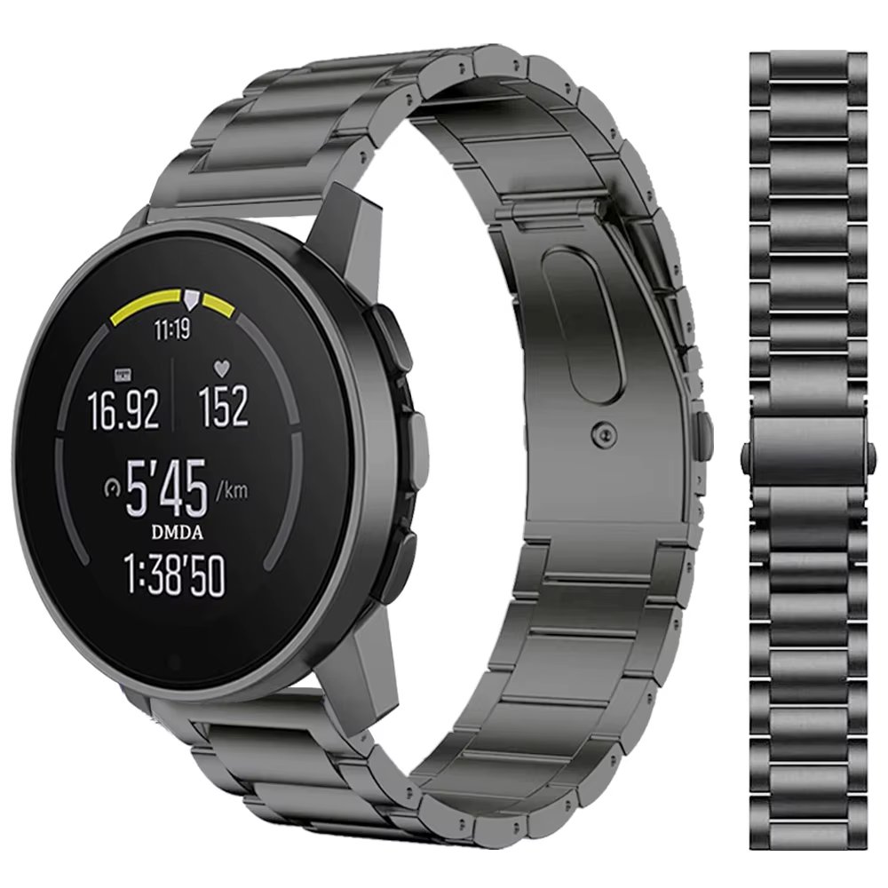 Bracelet en métal titane pour SUUNTO 3
